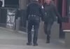 American cop taking down antifa assclown
