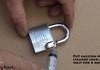How to open aluminium lock with gallium.