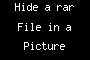 Hide a rar File in a Picture