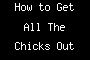 How to Get All The Chicks Out There