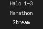 Halo 1-3 Marathon Stream