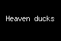 Heaven ducks
