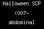 Halloween SCP (007- abdominal planet)