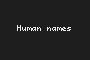 Human names