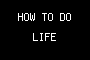 HOW TO DO LIFE