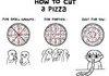 How to cut a pizza