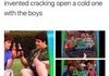 They did it first