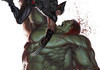 Hulk vs Wolverine by Inhyuk Lee