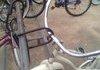 how i lock my bike up