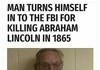 After 154 years he finally turns himself in