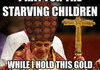 His Holyness, Pope Scumbag