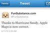 Hurricane Sandy & Apple Maps