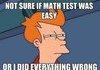 Math exam