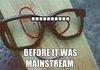 Hipster plank