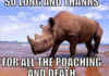 African Black Rhino is now extinct