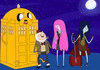 adventure time Dr. who