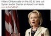 Hillary Clinton calls on US to wipe out Assad's airfields