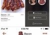 Matched with bacon.