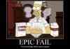 Homer Simpson Epic Fail