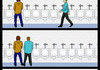 how to be awkward at urinals