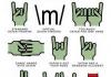Metal Sign Language.