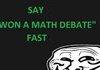 Math Debate