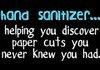 Hand Sanitizer. . .