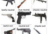 Hastily, Shoddily Made Gun Alignment Chart