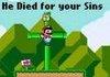 He died for your sins