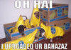 They are bananas...lol