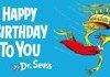 Happy birthday dr seuss