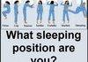 What sleeping position are you?
