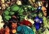 Hulk and his family as lanterns