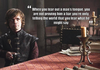Tyrion on censorship.