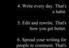 How to writing