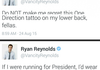 Ryan Reynolds twitter