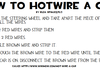 How to Hotwire a Car