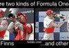 Two kinds of Formula One drivers