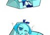 Half Asleep Aquamarine