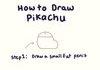 How to draw a pikachu from penises