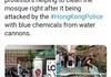 Hong Kong Protestors clean up after police hit Mosque