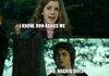 Hagrid bangs Hermione