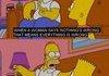 Homer is a wise man