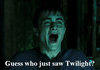 Harry Potter watches Twilight