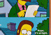 Homer -1 Flanders -0