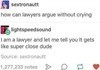 how do lesbian lawyers argue