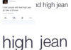 High jean