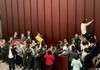 HK Lawmakers Physically Fight Over Chair Of Key Committee