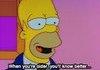 Homer said it