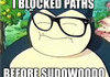 Hipster Snorlax.